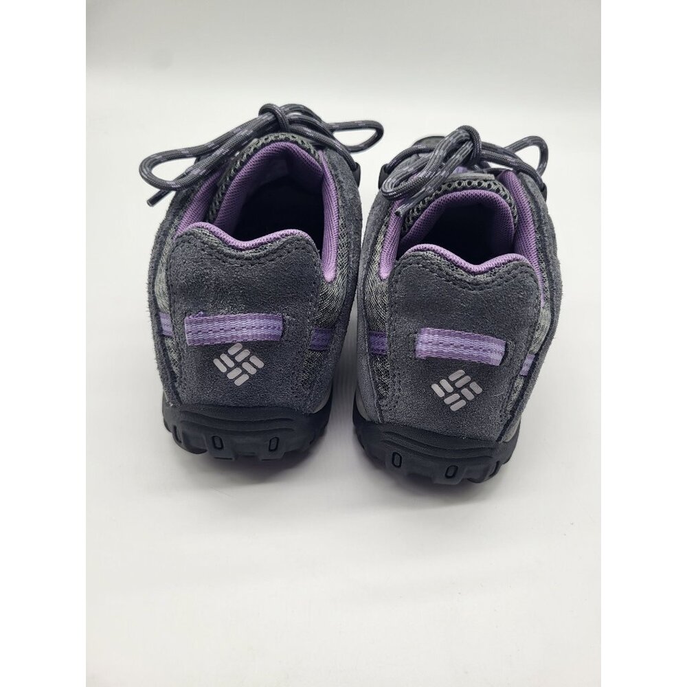 Columbia Womens SZ 9 Redmond Sneakers Graphite/Dusty Iris Purple BL3948-053 Hike - Picture 5 of 8